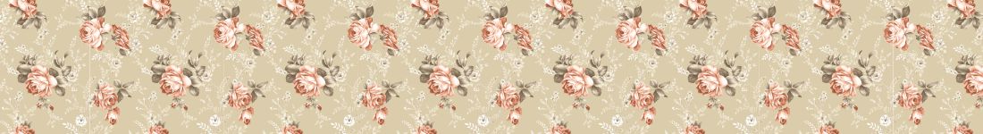 Papel de parede floral com fundo bege